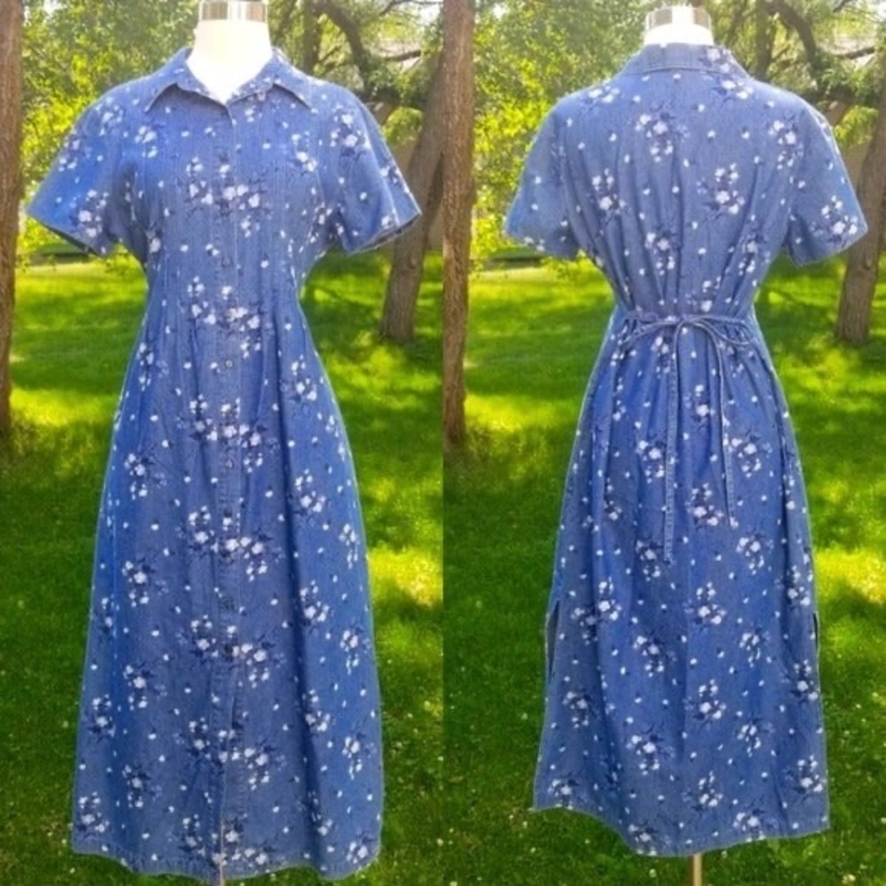Vintage Y2K Robbie Bee denim Dress